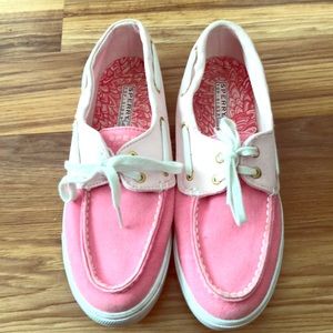 Two tone pink Sperry’s